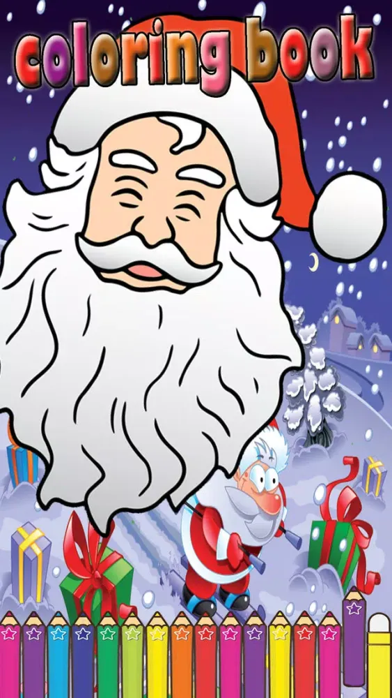 Christmas Coloring Games for kid for Preschoolers應用截圖