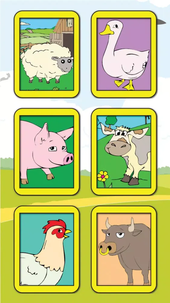 Sheep Farm Coloring Book for preschool Ekran Görüntüleri