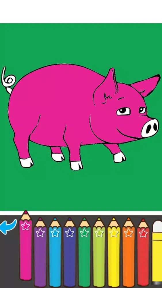 Sheep Farm Coloring Book for preschool Ekran Görüntüleri