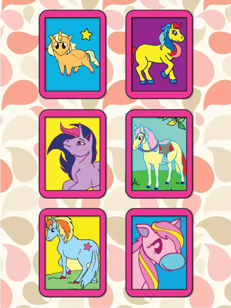 Horse Coloring Pages iPad 應用截圖