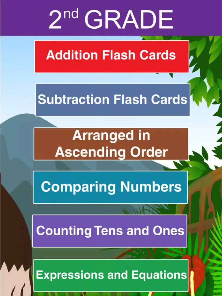 Capturas de pantalla de Crazy Gorilla Math Tutoring for Kids Games iPad 