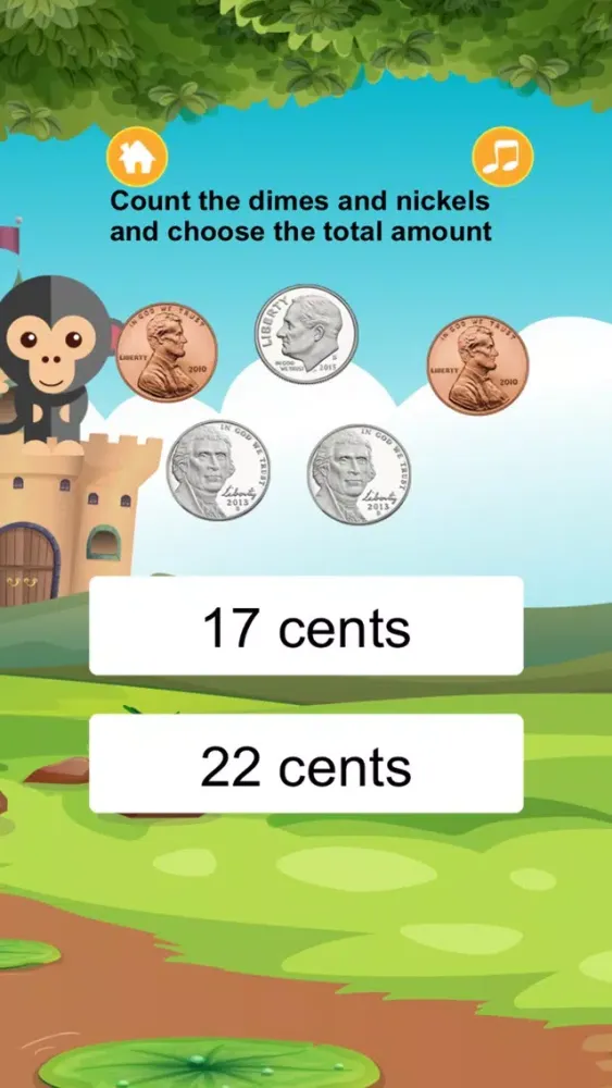 3rd Grade Gorilla Math School Games for Kids 스크린샷