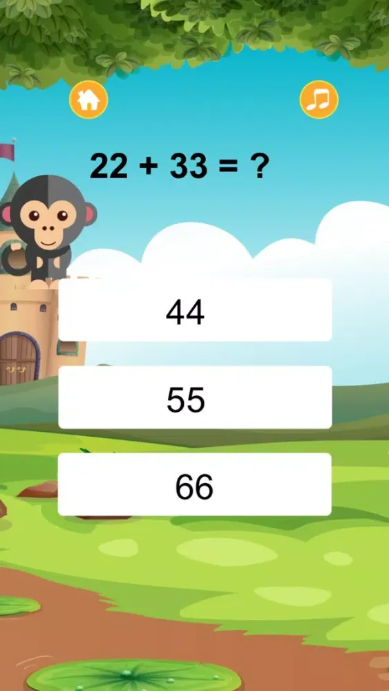3rd Grade Gorilla Math School Games for Kids 스크린샷