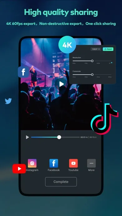 Ảnh chụp màn hình của Filmora HD-Video Editor&Maker