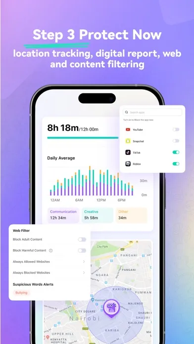 FamiSafe Kids - Blocksite Screenshots