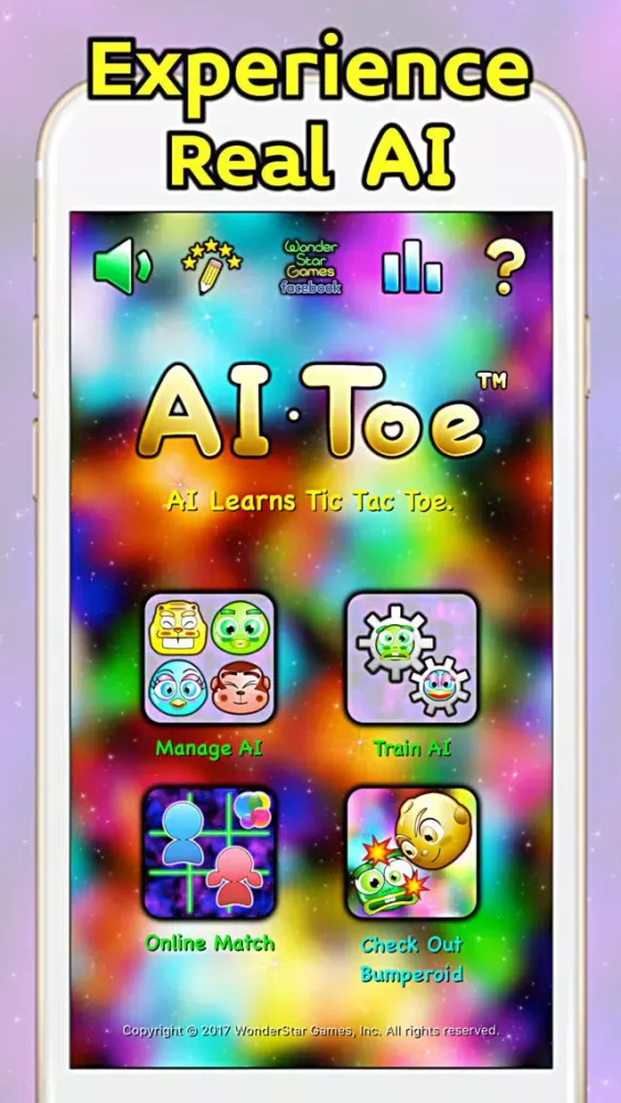 AI Toe - AI Learns Tic Tac Toe Screenshots
