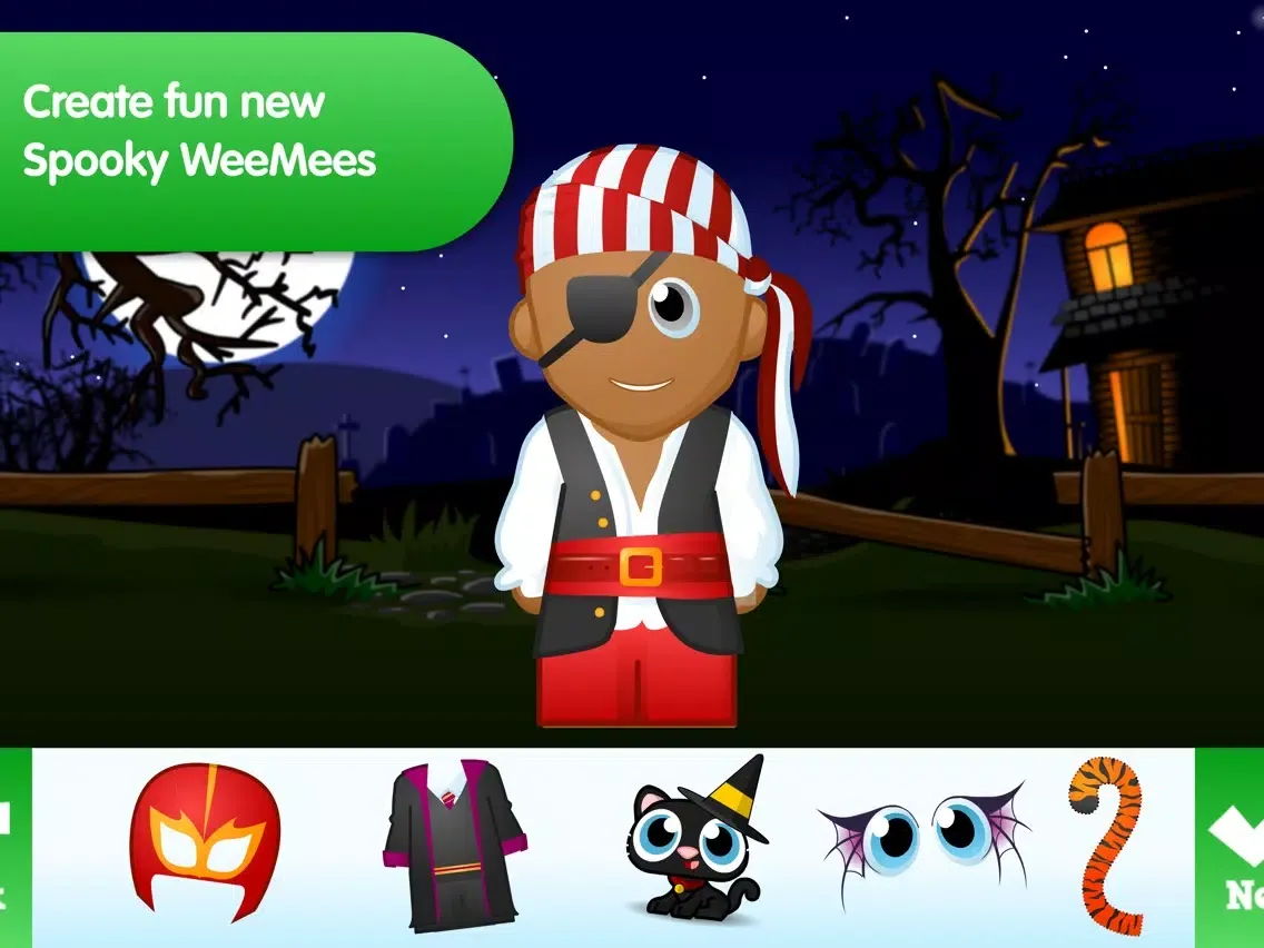 Скриншоты WeeMee Halloween Maker iPad 