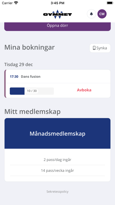 Wondr booking app應用截圖