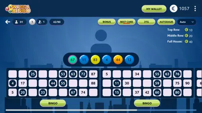 Capturas de pantalla de Wonga Bingo
