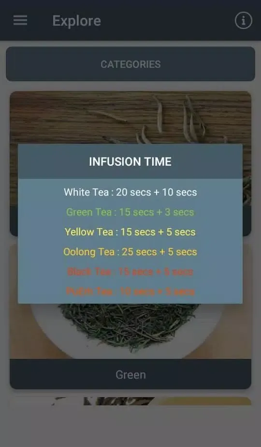 Gong Fu Tea Timer Screenshots
