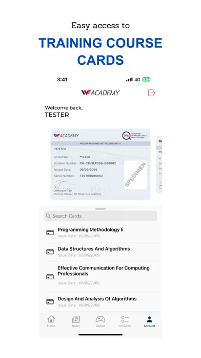 WFAcademy Screenshots