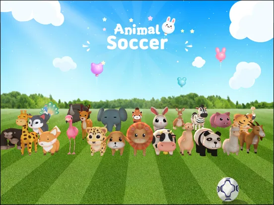 Animal Finger Soccer iPad  스크린샷