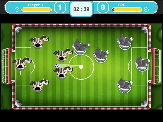 Animal Finger Soccer iPad  스크린샷