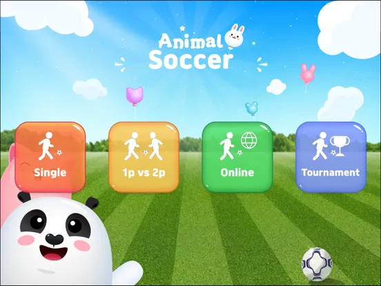 Animal Finger Soccer iPad  스크린샷