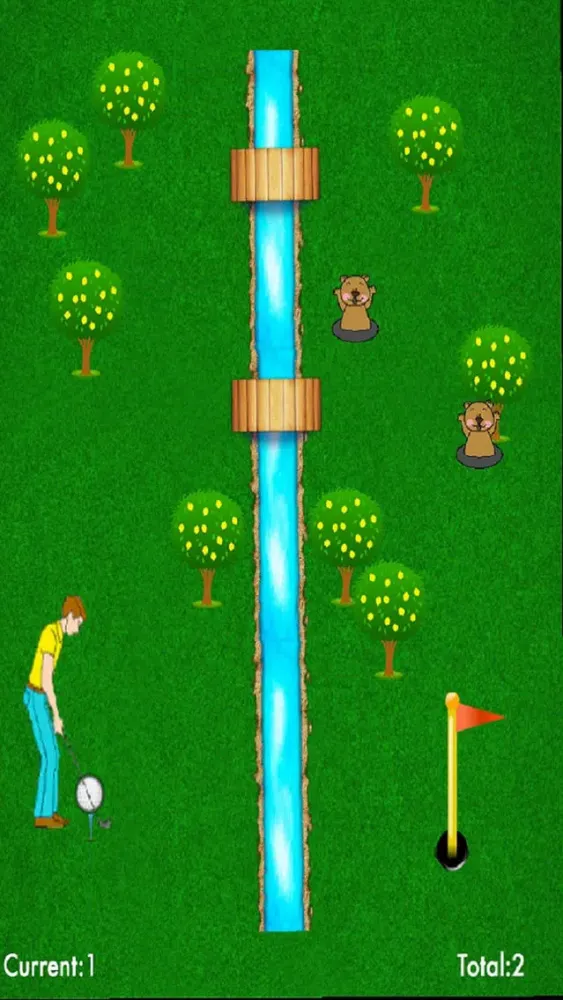 Ảnh chụp màn hình của Gopher Golf