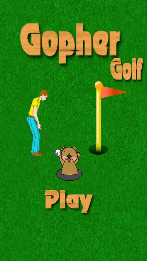 Ảnh chụp màn hình của Gopher Golf