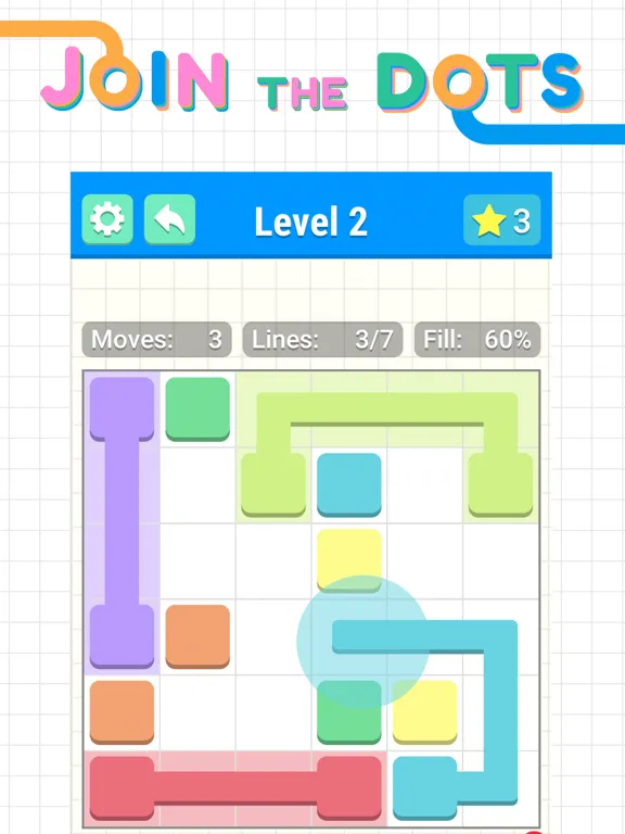 Tangkapan skrin Join the Dots - Connect puzzle iPad 