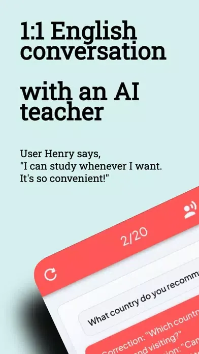 AI TALK ENG - AI English Tutor应用截图