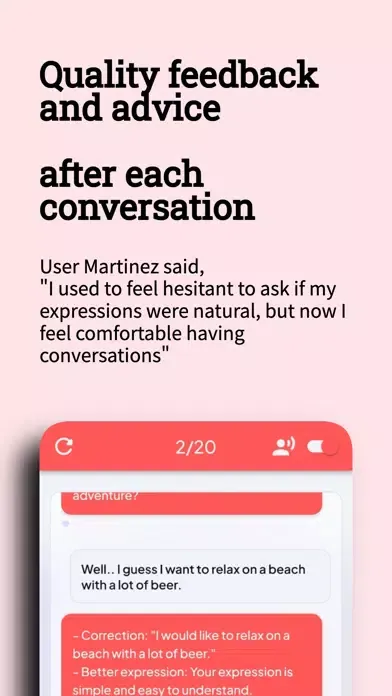 AI TALK ENG - AI English Tutor应用截图