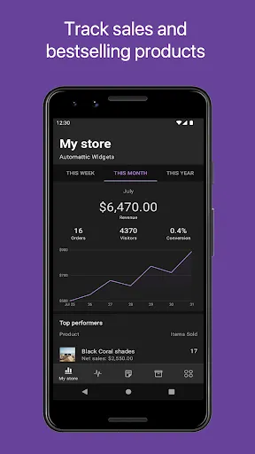 Capturas de pantalla de WooCommerce