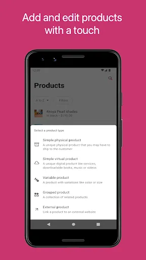 Capturas de pantalla de WooCommerce