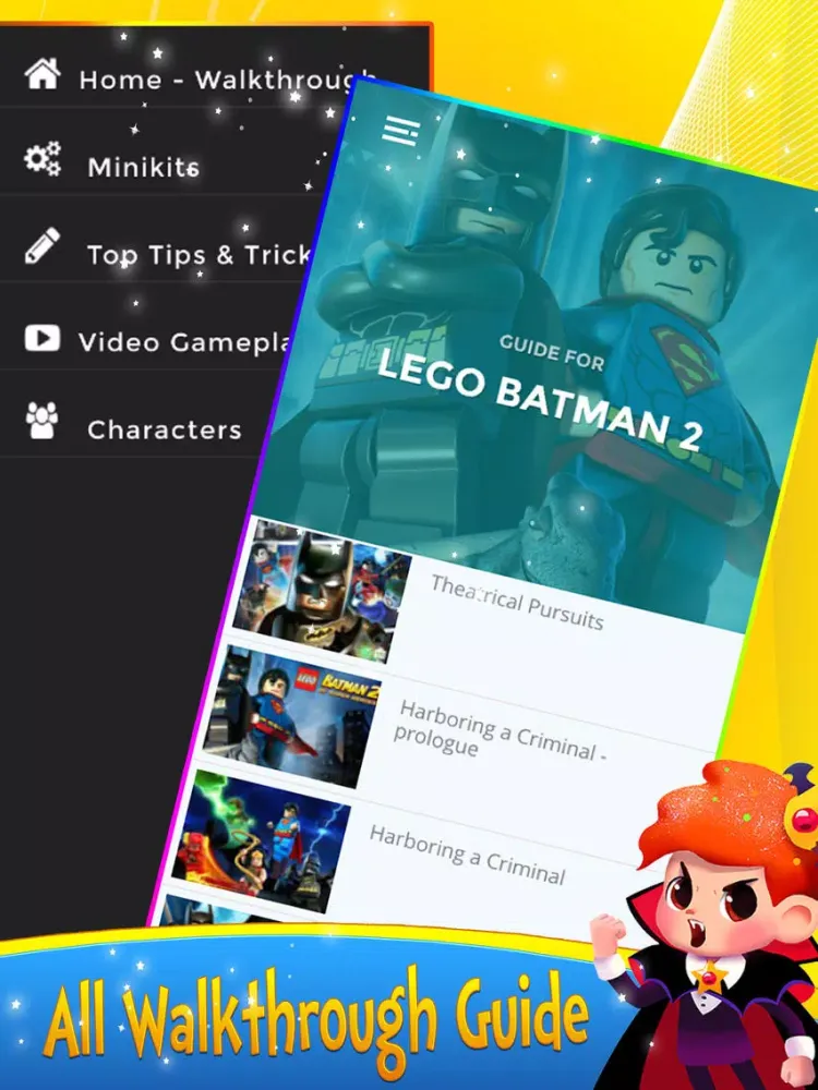 Tangkapan layar Guide for Lego BatMan 2 DC iPad 