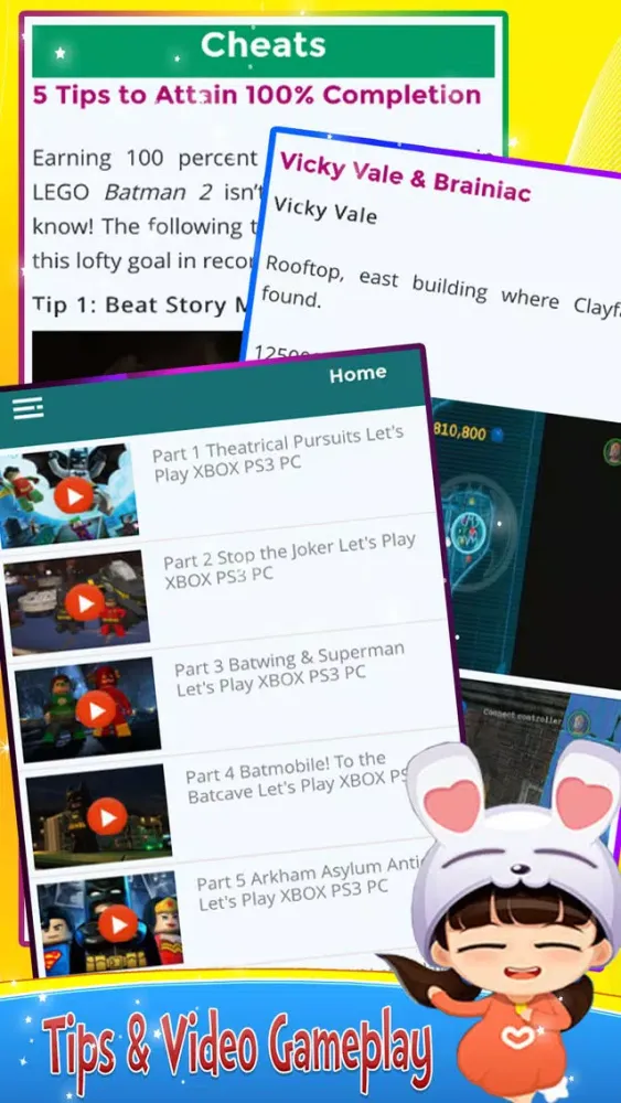 Tangkapan layar Guide for Lego BatMan 2 DC