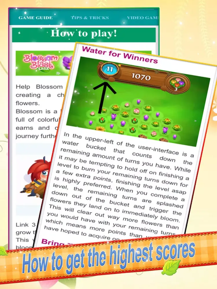 Guide for Blossom Blast Saga iPad  Screenshots