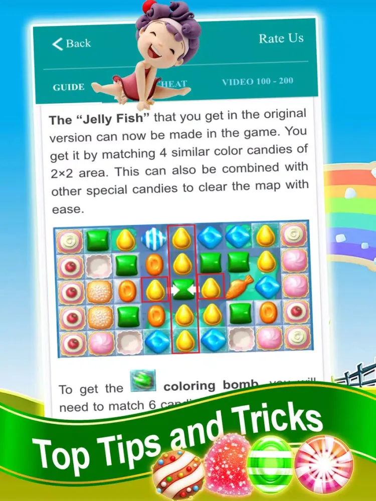 Guide for Candy Crush Soda Saga - Video All Level iPad 應用截圖