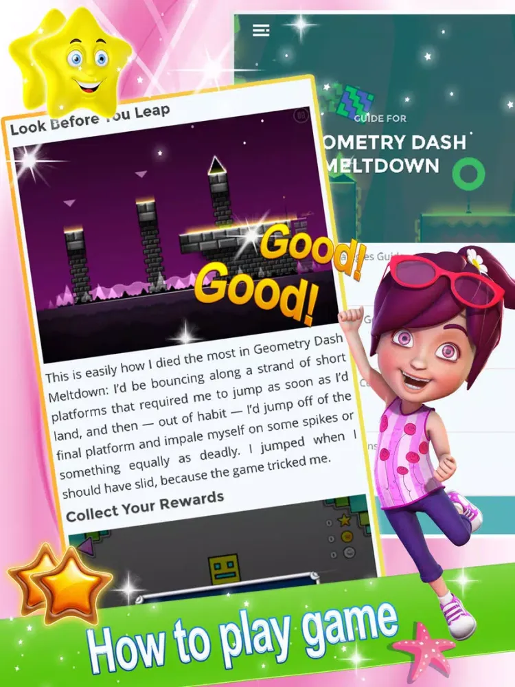 Capturas de pantalla de Guide for Geometry Dash Meltdown iPad 