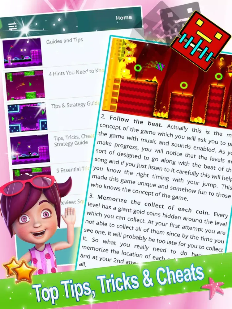 Capturas de pantalla de Guide for Geometry Dash Meltdown iPad 