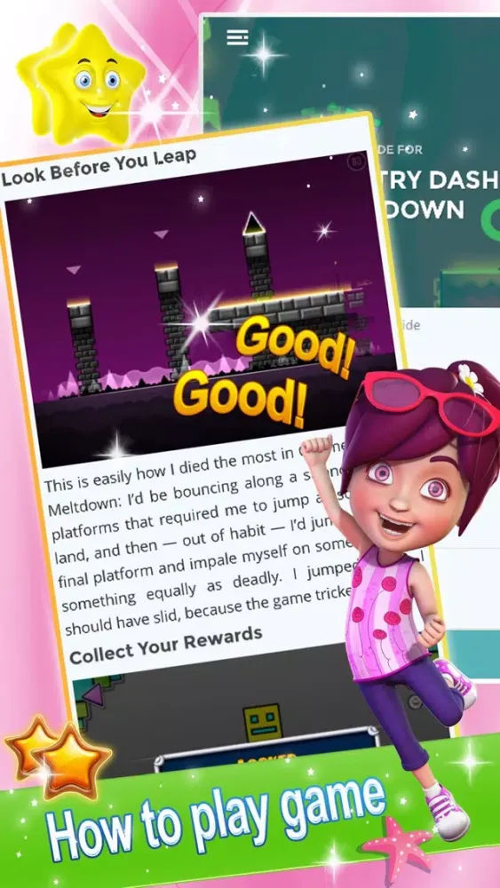 Capturas de pantalla de Guide for Geometry Dash Meltdown