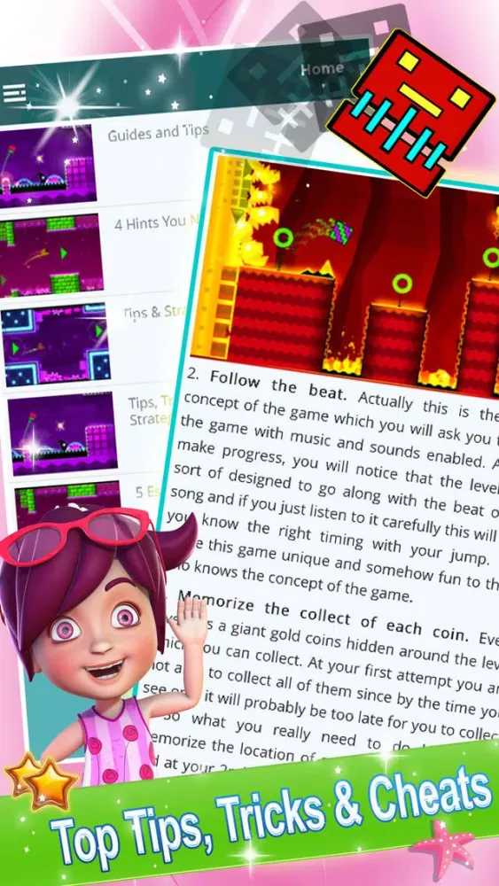 Capturas de pantalla de Guide for Geometry Dash Meltdown