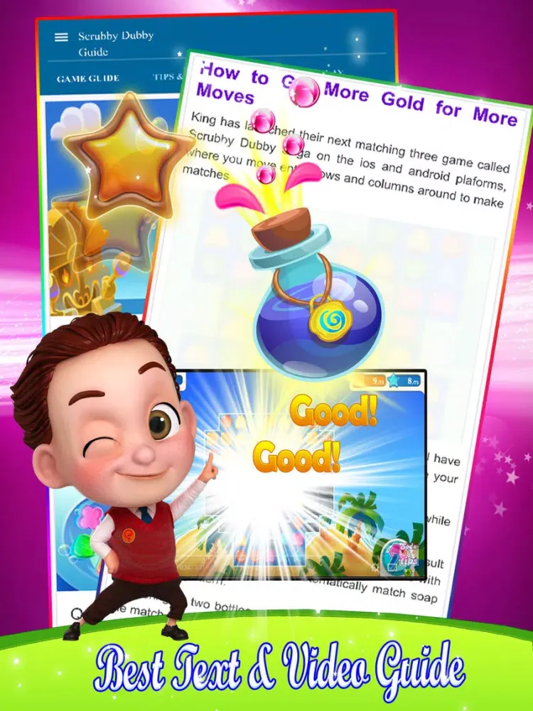 Capturas de pantalla de Guide for Scrubby Dubby Saga - New Tips, Video iPad 