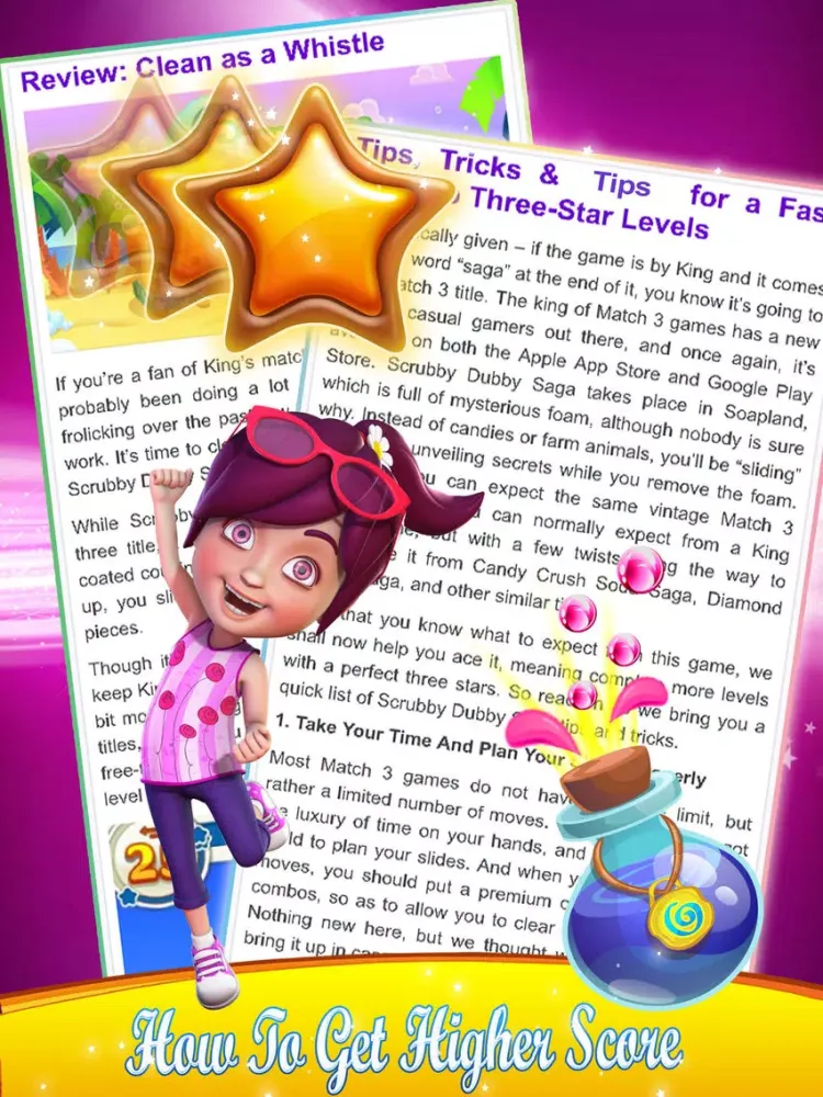 Capturas de pantalla de Guide for Scrubby Dubby Saga - New Tips, Video iPad 