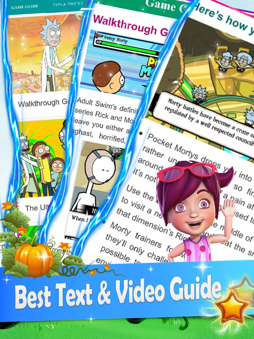 تصاویر Guide for Pocket Mortys iPad 