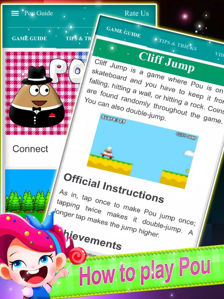 Cheats for Pou - Video, Guide iPad  Screenshots