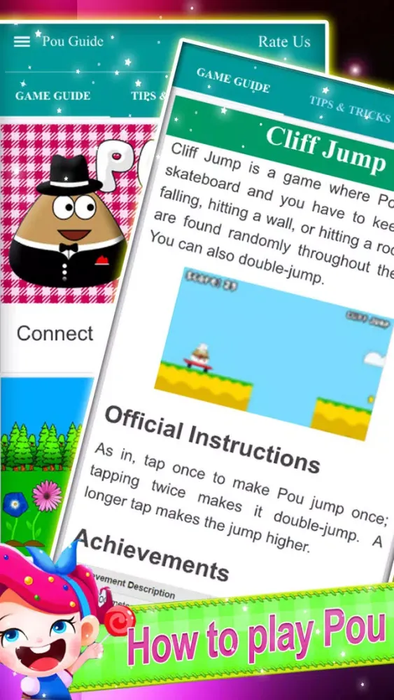 Tangkapan layar Cheats for Pou - Video, Guide