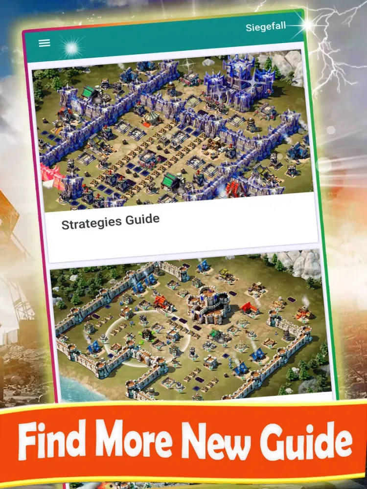 Ảnh chụp màn hình của Guide for Siegefall iPad 