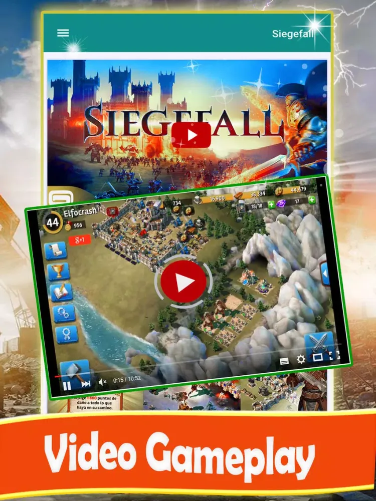 Ảnh chụp màn hình của Guide for Siegefall iPad 