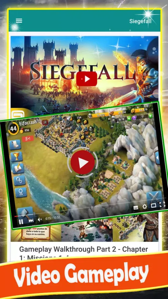 Ảnh chụp màn hình của Guide for Siegefall
