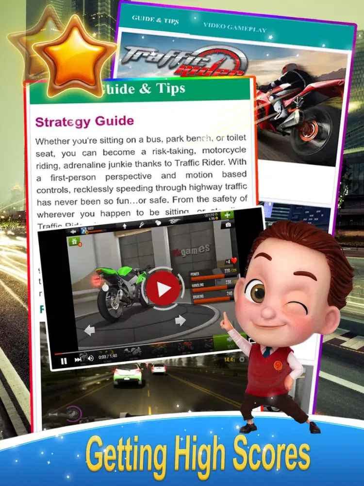 Скриншоты Guide for Traffic Rider iPad 