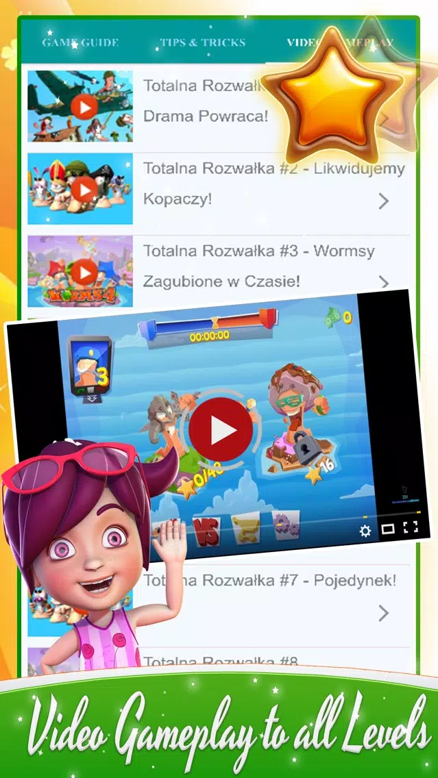 Zrzuty ekranu Guide for Worms 4