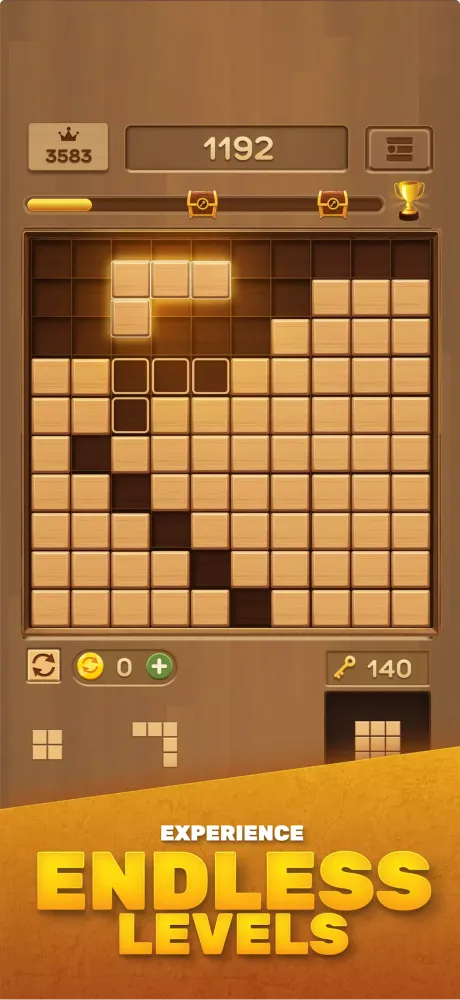 2025 Wood Block Puzzle Game Screenshots