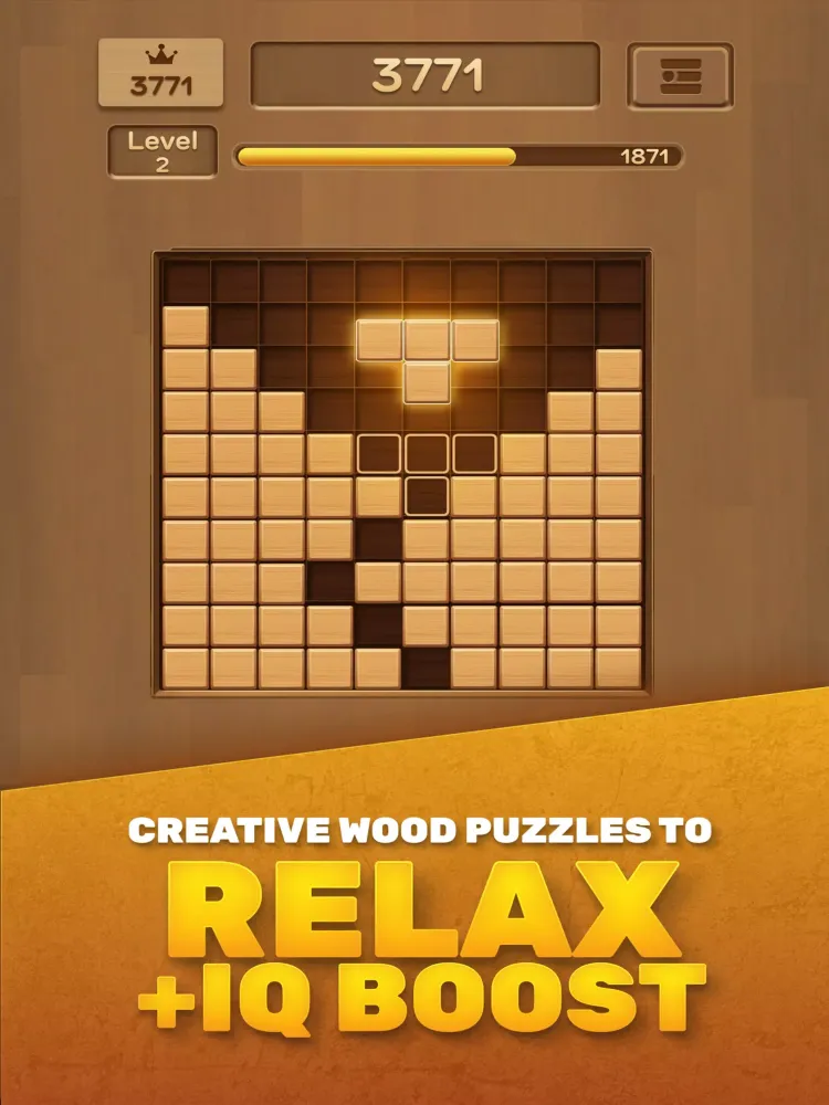 2025 Wood Block Puzzle Game Screenshots
