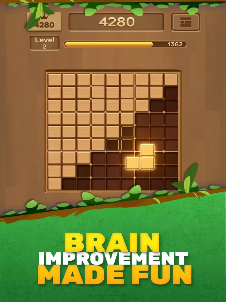 2025 Wood Block Puzzle Game Screenshots