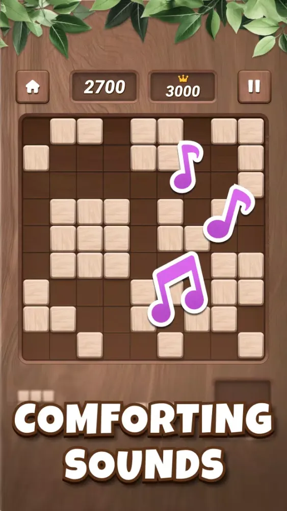Captures d'écran de Wood Block Puzzle: Cube Block