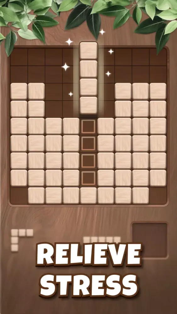 Captures d'écran de Wood Block Puzzle: Cube Block