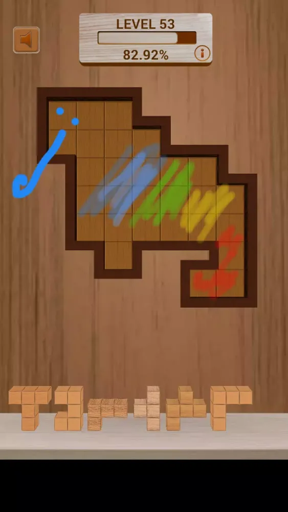 Capturas de pantalla de Wood Tangram 3D