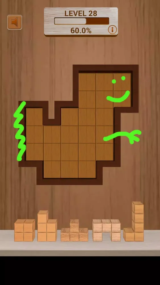 Capturas de pantalla de Wood Tangram 3D